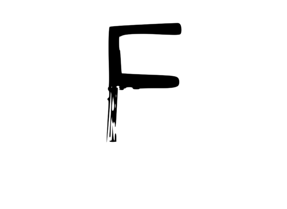 Creepy and Haunting Themed Mono F