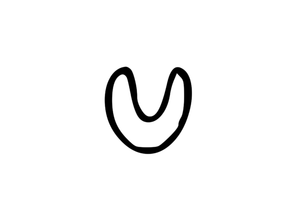 Friendly Bubble Cartoon Mono Letter SVG U: A Hands-On Review