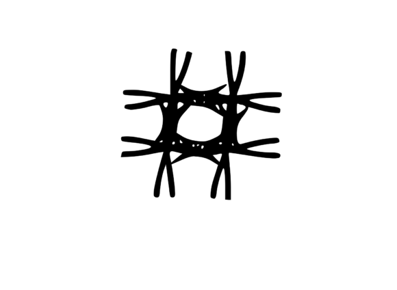 Sharp Barbed Security Wire Mono Hashtag